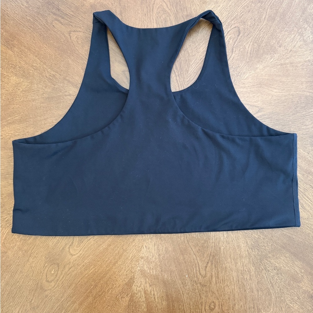 Girlfriend Collective Midnight Racerback Top - Picture 3 of 3